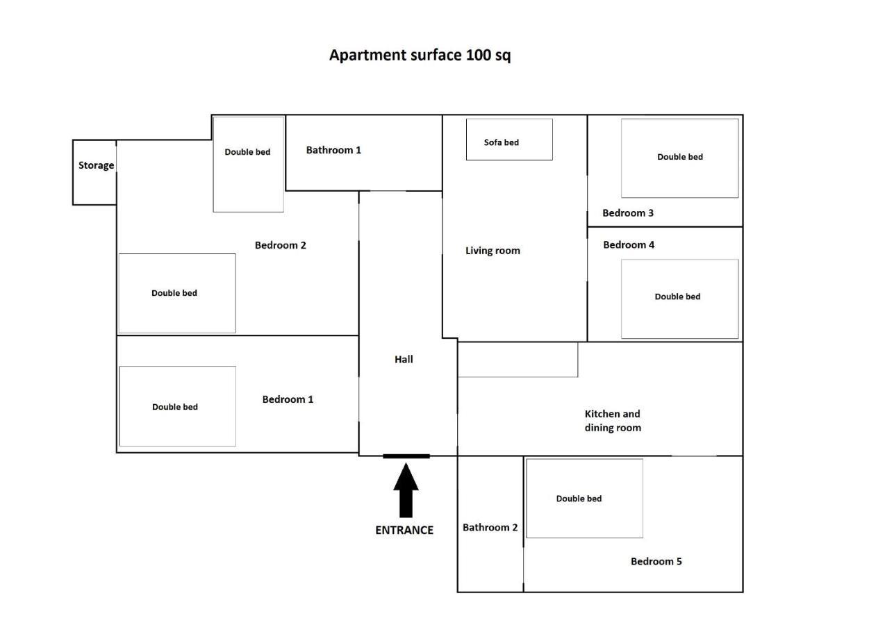 Top Location Apartments Topolowa Street Краков Экстерьер фото